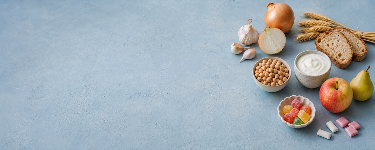 A simple table of FODMAP food groups with everyday foods